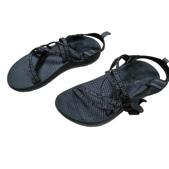 Chaco Kids ZX/1 Ecotread Sandals Hugs and Kisses Size 4 New Without Box - Picture 2 of 8